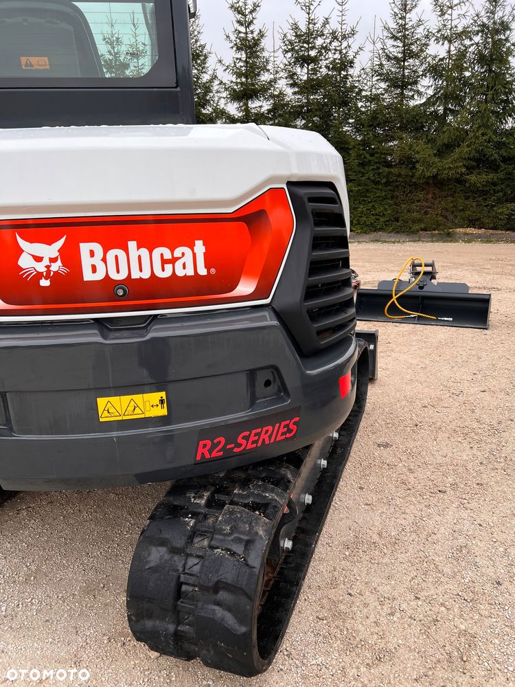 Caterpillar Minikoparka BOBCAT E55Z 23r E60 5 6 tony dodatk linie hydr e35 e 34 e35z cat 304 303,5 serwisowana 1 wł koparka gąsienicowa Cat 303.5 304 305 305.5 306  Kubota 3,5tony - 35