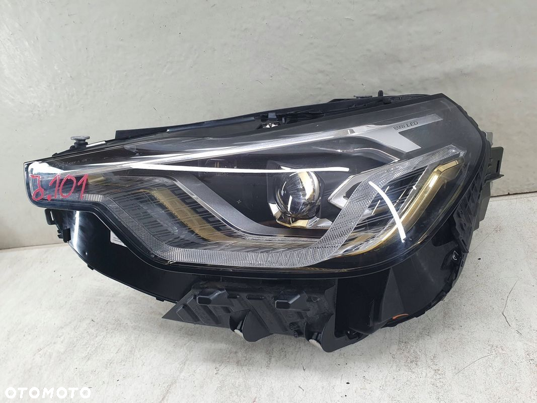 BMW 2 G42 M2 G87 LED Gold złota lewa lampa przednia przód reflektor - 3