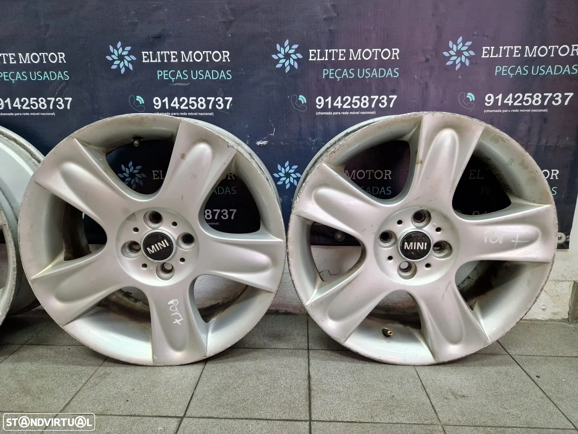 Jantes usadas MINI ONE COOPER R56 R55 R57 17 4X100 - 7
