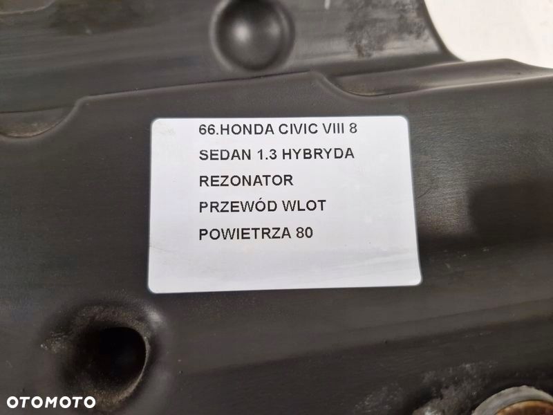 honda civic 8 viii 1.3 hybryda rezonator przewód dolot powietrza - 6