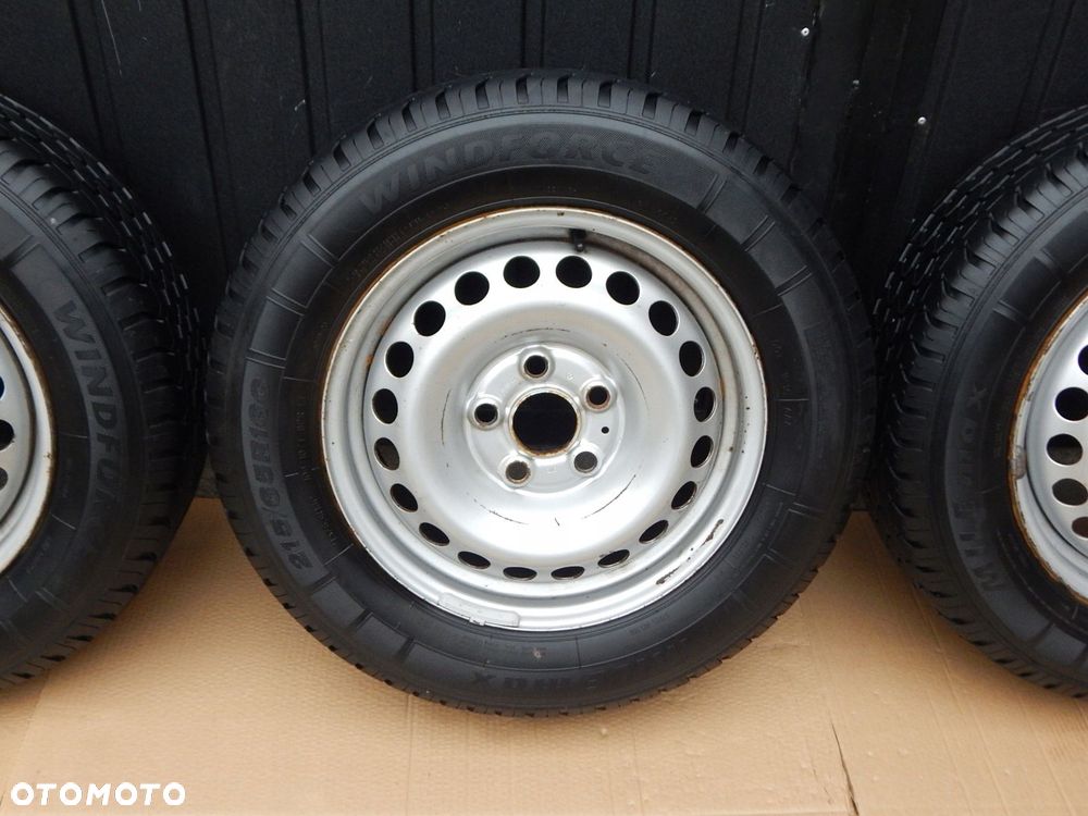 vw t5 koła felgi opony r16 215/65 7f0601027 bieżnik 7.8 i 7.5 - 5