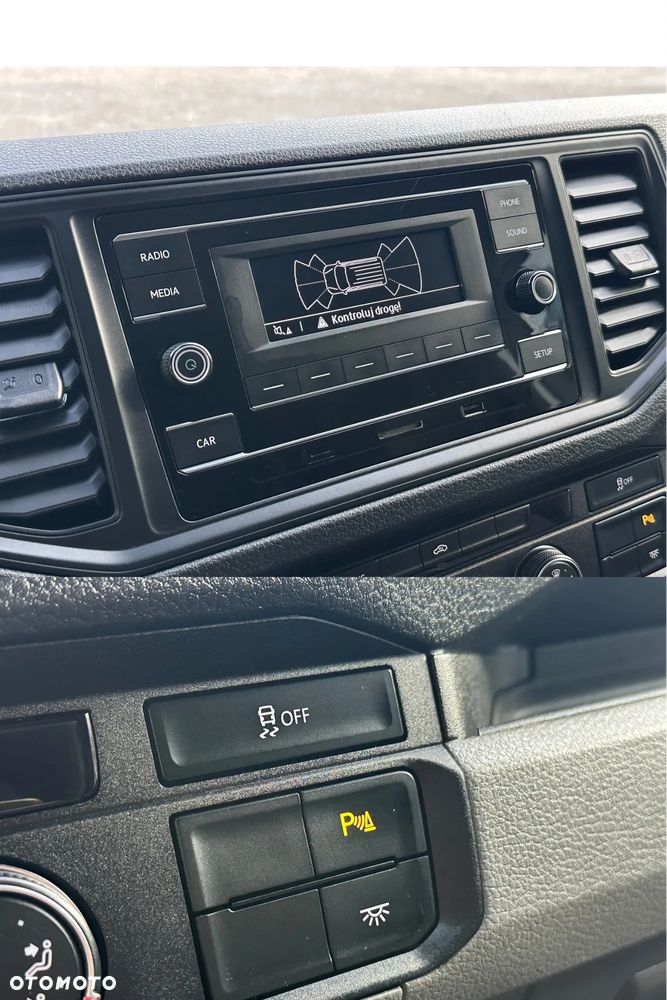 Volkswagen Crafter Brygada 6osób / L3H2 / Salon PL / Serwis Tylko w ASO VW / Pełna historia pojazdu / W oryginalym stanie / Fabryczna Zabudowa / FV23% - 26