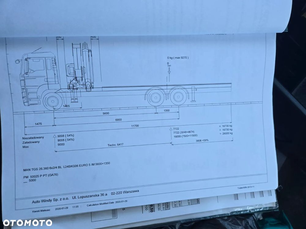 MAN TGS 26.360 6X2-2 BL - 3