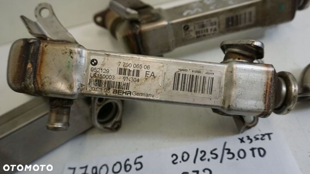 CHŁODNICZKA CHŁODNICA SPALIN EGR BMW E71 E72 E87 - 3