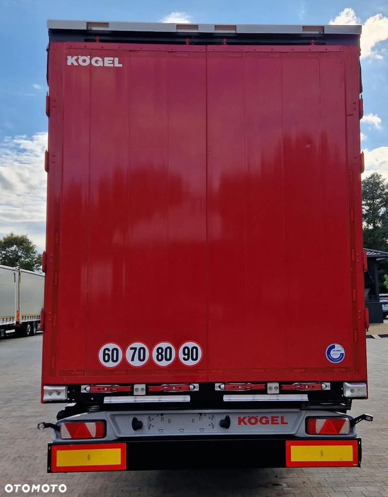 Kögel * FIRANKA STANDARD * DACH PODNOSZONY * OŚ POD SAF * - 9