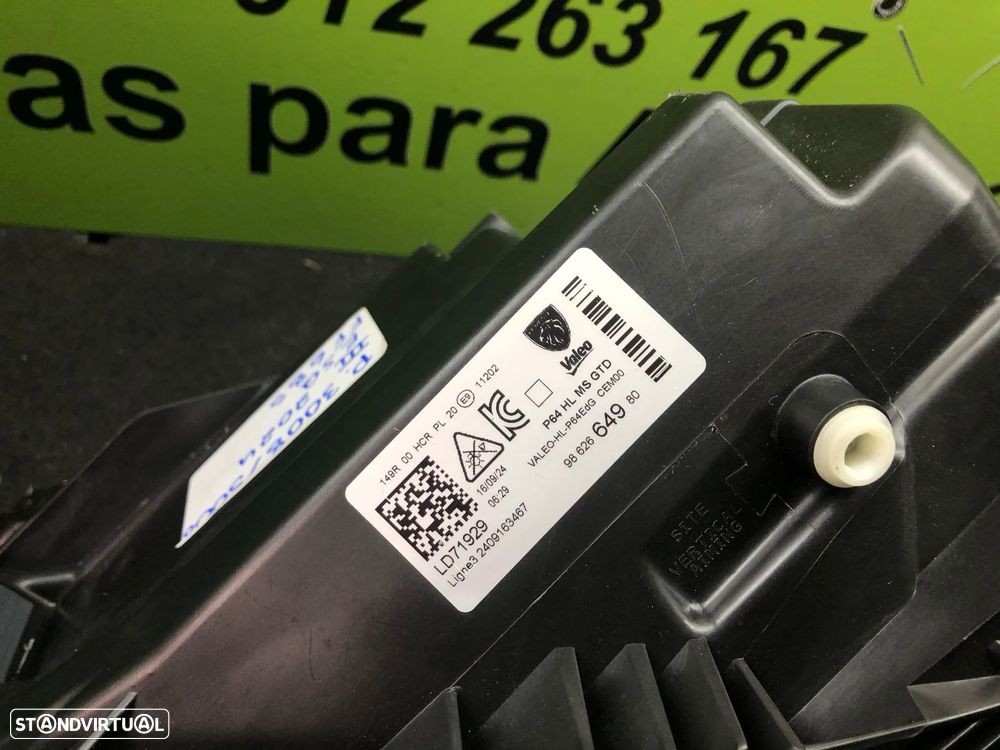 PEUGEOT 3008 5008 III FAROL ESQUERDO - FF685 - 5