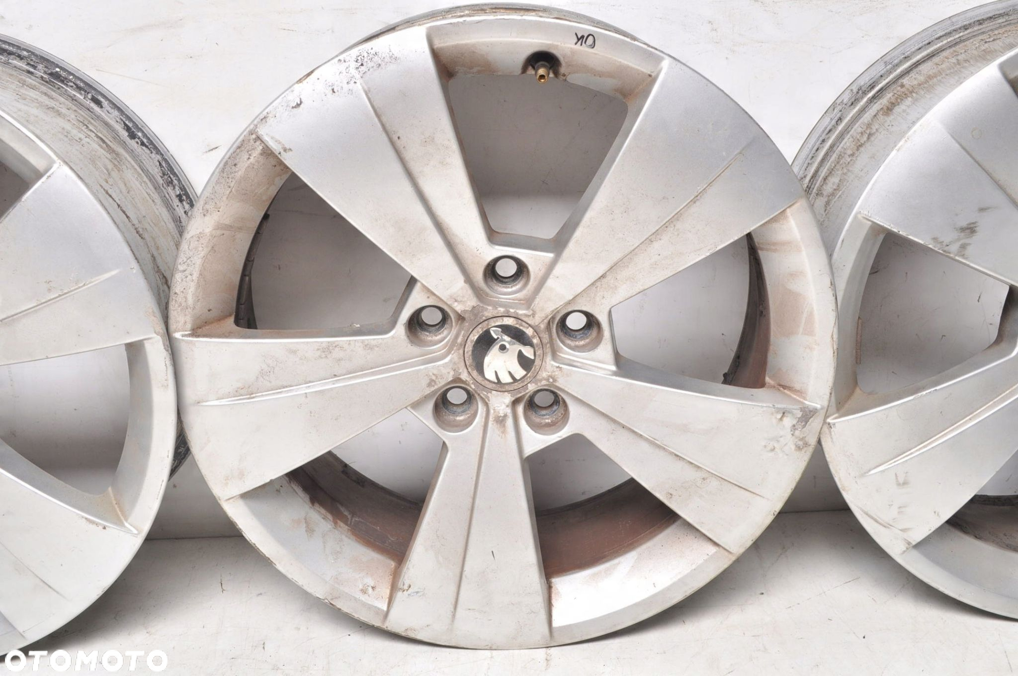 SKODA SUPERB OCTAVIA FELGI ALUMINIOWE R17" 6.5J 5X112 ET41 3V0601025A - 5