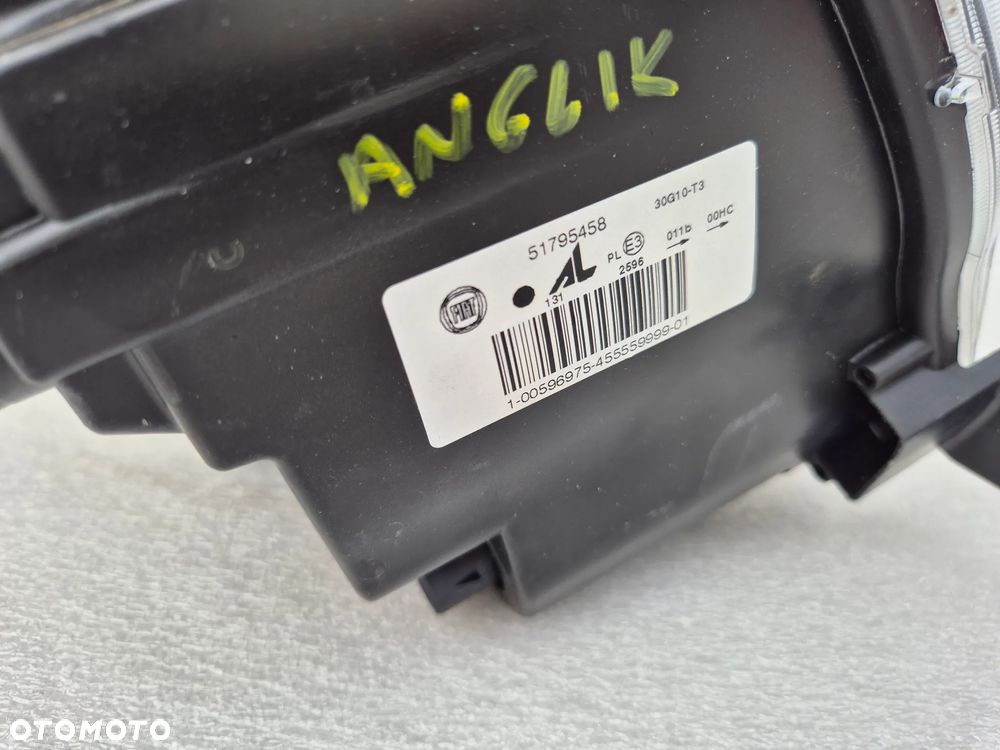 Lampa reflektor Fiat 500 lewa 51795458 Anglik - 4