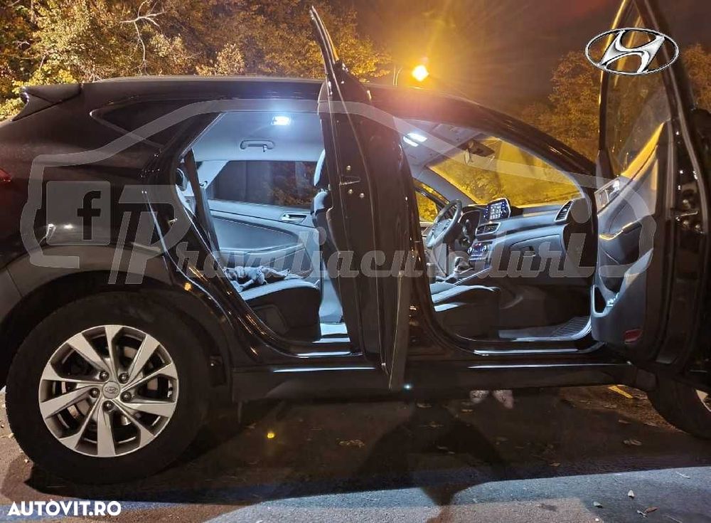 Pachet becuri led leduri pt  interior Hyundai Tucson 2016-2020 - 1