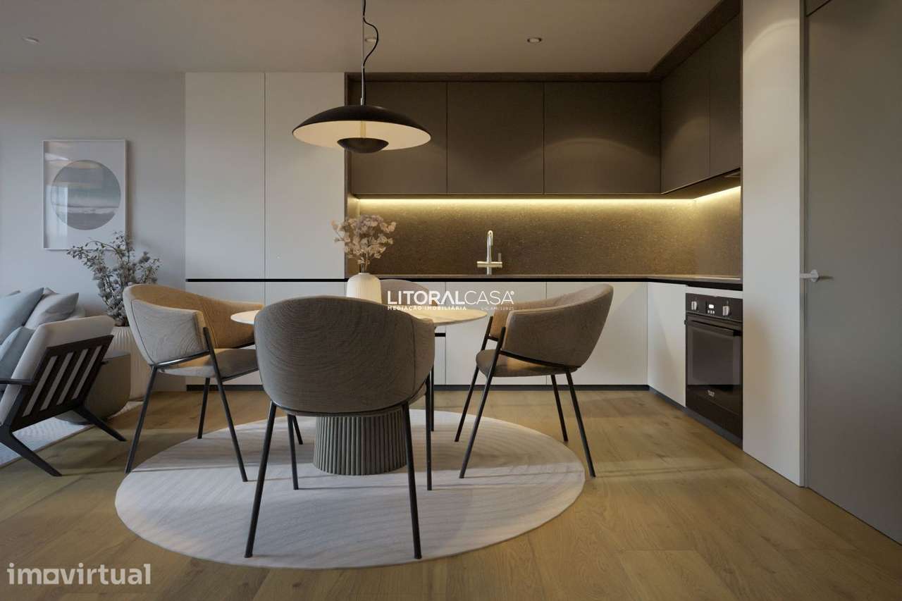 Apartamento T1 | Novo | Garagem | Varanda - Grande imagem: 5/18
