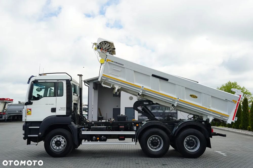 MAN TGS 33.360 / 6x4 / WYWROTKA / HYDROBURTA / MEILLER KIPPER / BORDMATIC / AUTOMAT  / EURO 5 - 2