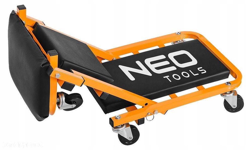 NEO TOOLS LEŻANKA WARSZTATOWA SKŁADANA TABORET SIEDZISKO 2w1 WÓZEK 11-601-1 - 4