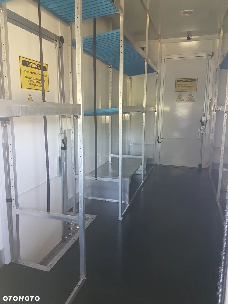 Iveco DAILY KONTENER NISKOPODŁOGOWY 4,43x2,23x2,42 SKLEP FOODTRUCK BAR KLIMA KONIOWÓZ KAMPER - 36