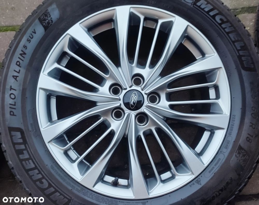 Koła Zimowe Felgi Aluminiowe Oryg. Ford Kuga 18 Cali 5x108 Et50  Michelin 225/60/18 2020r Ideał - 4