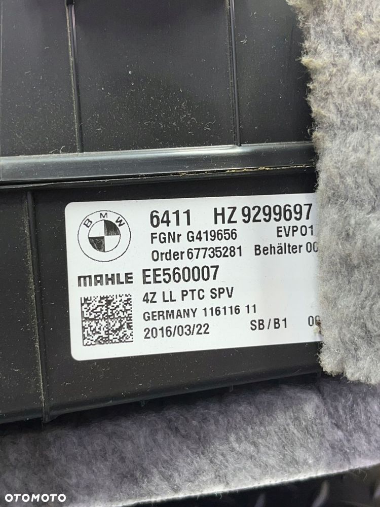 nagrzewnica 4 strefowa bmw g11 g12 9299679 - 5