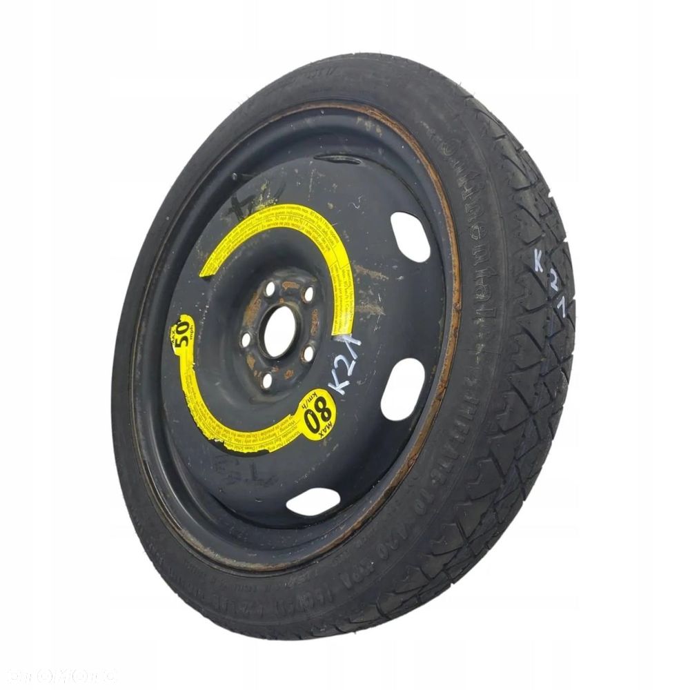 KOŁO DOJAZDOWE 125/70R18 5X112 1K0601027B GOLF V VI VII LEON II OCTAVIA - 5