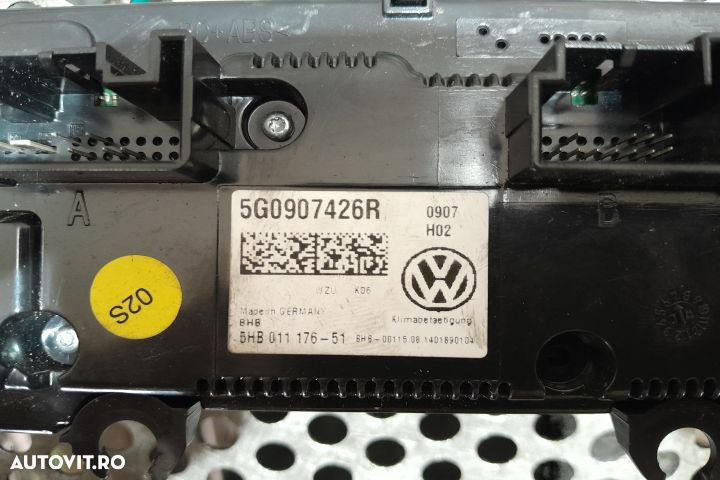 Comanda AC 5G0907426R 5G0907426R Volkswagen VW Golf 7 [2012 - 2017] H - 4