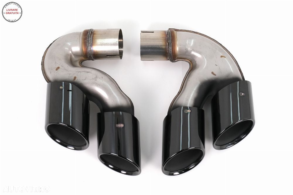 Ornamente EvacuareTobe Duble BMW X5 G05 X6 G06 X7 G07 40i M-Package (2018-up) Negr- livrare gratuita - 6