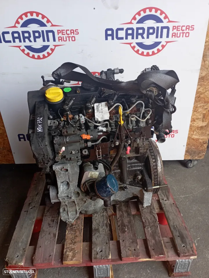 Motor Renault Megane II/Scenic II 1.5 Dci Ref: K9K732 - 2
