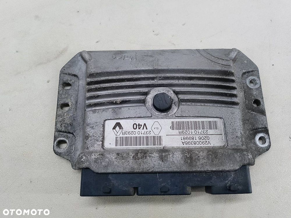 KOMPUTER, STEROWNIK RENAULT MEGANE III V29008398A 237101029R 237100293R 1.4 - 1
