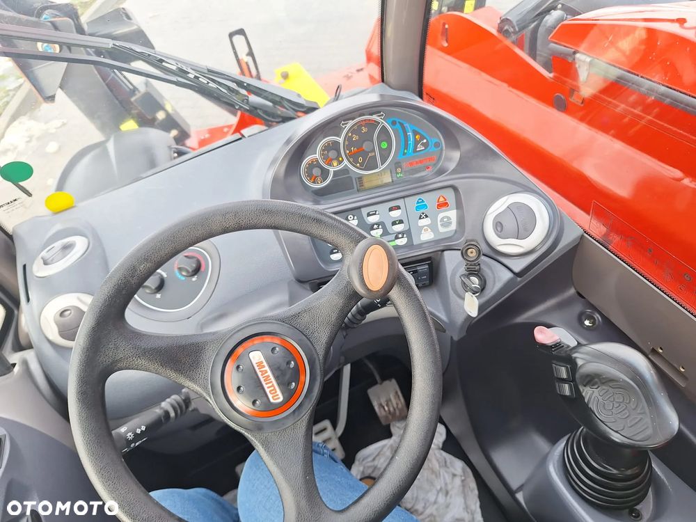Manitou ładowarka teleskopowa MT 1440 A homologacja pracy z koszem - 7
