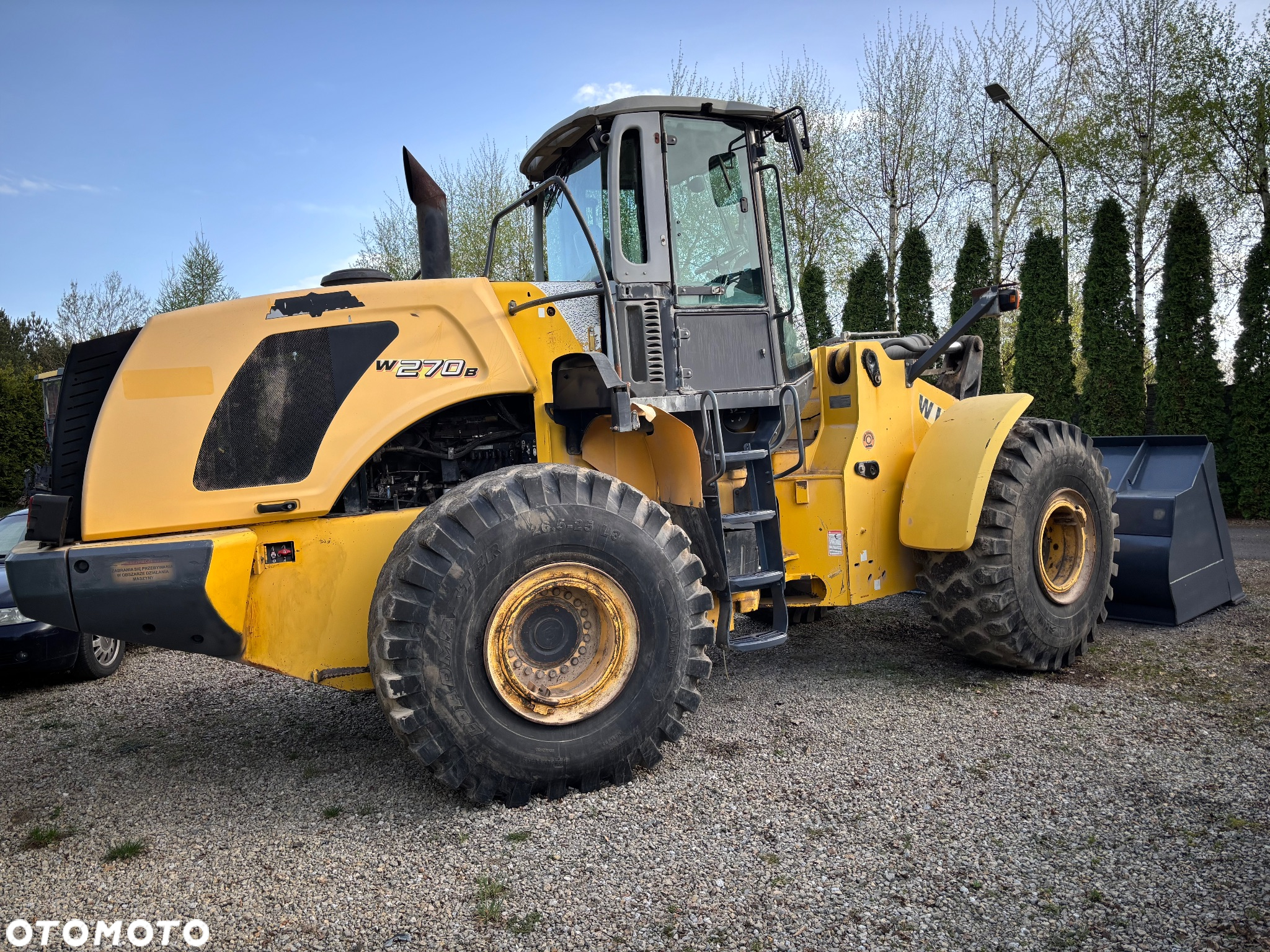 New Holland W270B ładowarka 24tony 4,5m3 2007r bez luzów CUMINS - 2
