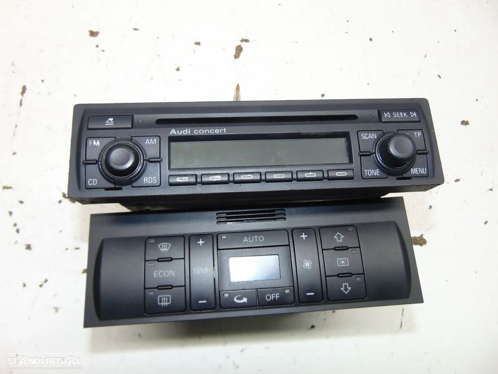 Audi A2 rádio/comando ar condicionado - 1