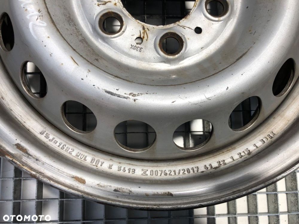 FELGA STALOWA 16 6X130 6,5J ET54  MERCEDES-BENZ SPRINTER 3,5-t Tourer Bus (B907) 2018 - 2022 317 CDI - 3