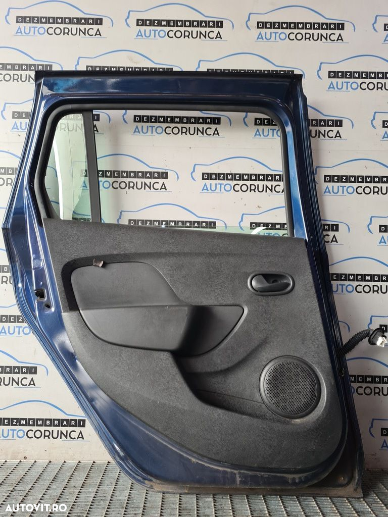 Usa Stanga Spate Dacia Logan II 2013 - 2016 SUV 2 Usi ALBASTRU BLUE COSMOS (1032) - 6