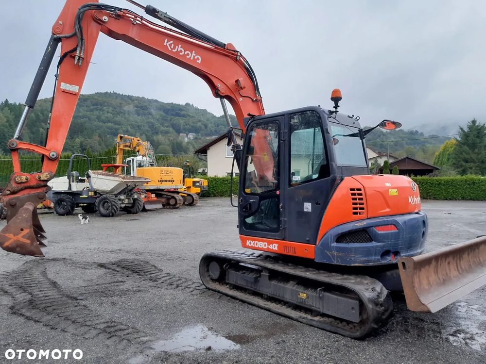 Kubota Mini koparka Kubota KX080-4, 2017 rok - 4