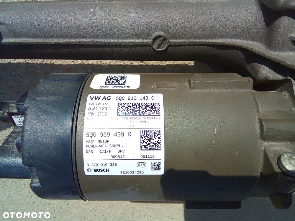 VW PASSAT B8 SKODA SUPERB PRZEKŁADNIA KIEROWNICZA maglownica 3Q1423050AF 5Q0910143C - 4