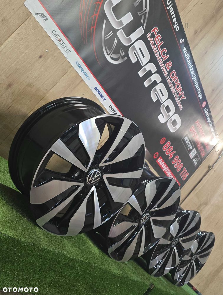 Nowe oryginalne alufelgi VW 16x5x112 - Beetle,Caddy,Golf,Passat, T-roc - 2