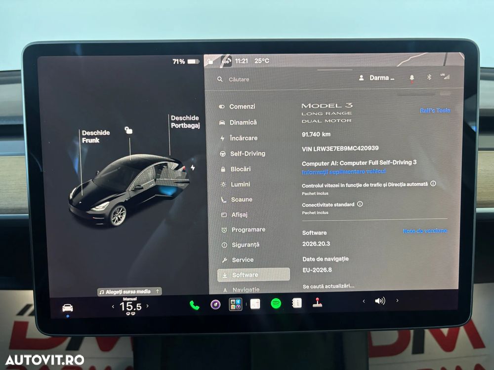Tesla Model 3 Langstreckenbatterie Allradantrieb Dual Motor - 14