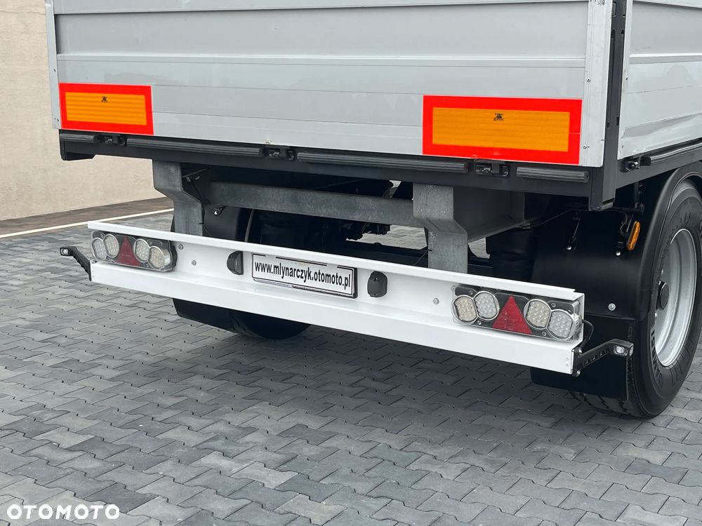 Renault ZESTAW- PREMIUM LANDER 460DXI / 6X4/ HDS HIAB 166 B-3 DUO- 12,5m / NOWE OPONY + PRZYCZEPA GNIOTPOL - 17