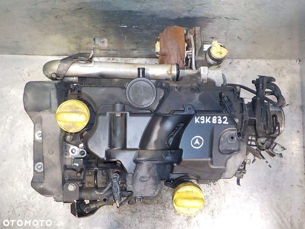 RENAULT MEGANE III SCENIC III SILNIK KOMPLETNY 1.5 DCI K9K832 107 TYS. - 4
