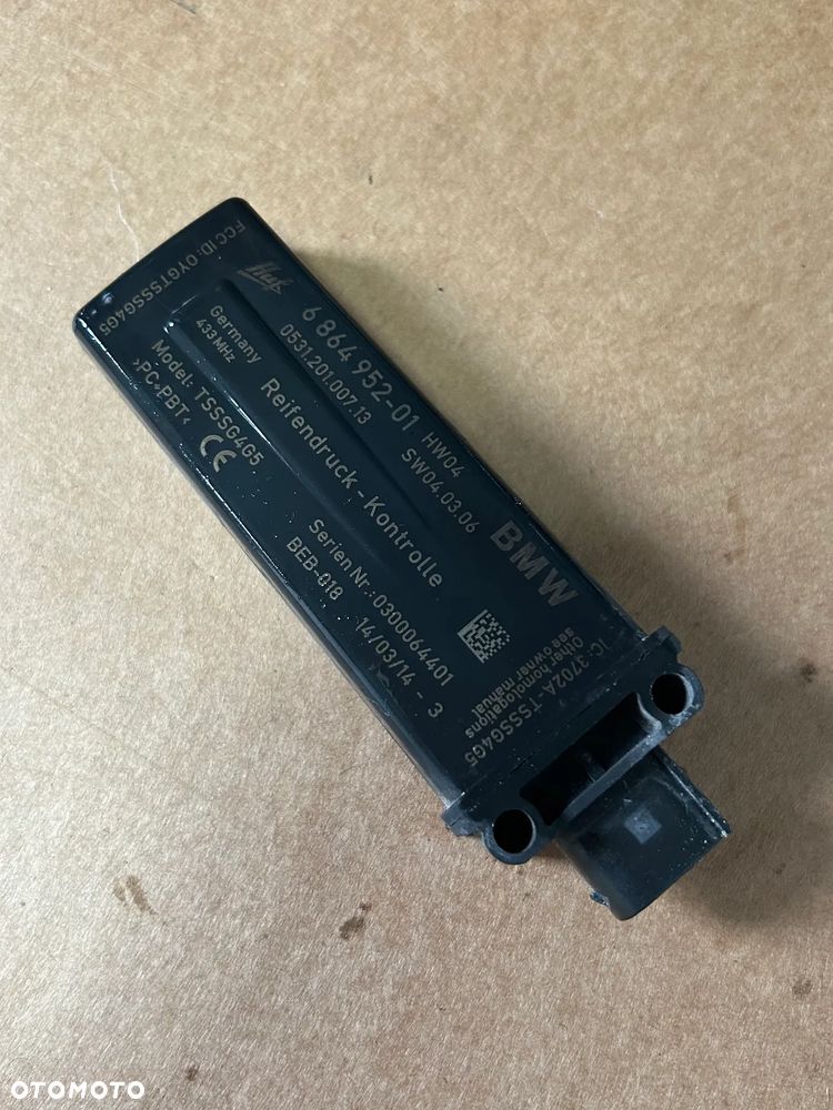 BMW F01 F06 F07 F10 F25 CZUJNIK OPON RDC 6864952 - 1