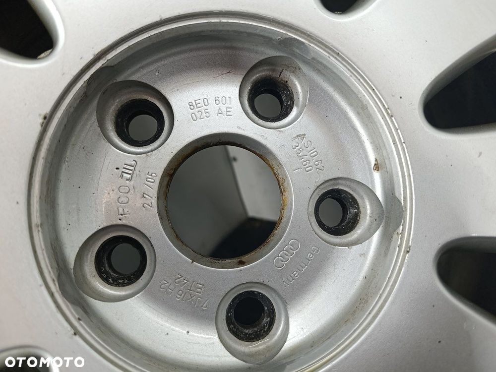 FELGI ALUMINIOWE KOMPLET 16 Z OPONAMI AUDI A4 B7 8E0601025AE  205/55R16 - 9
