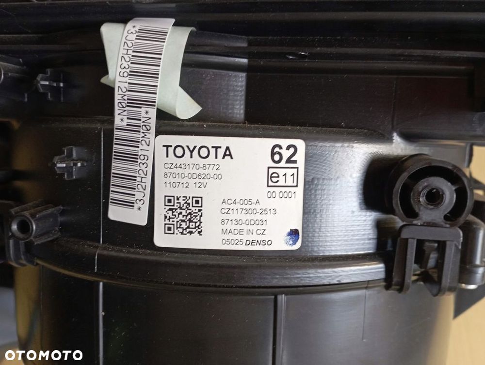 TOYOTA YARIS III 3 NAGRZEWNICA EUROPA KOMPLETNA 87050-0D250 - 2