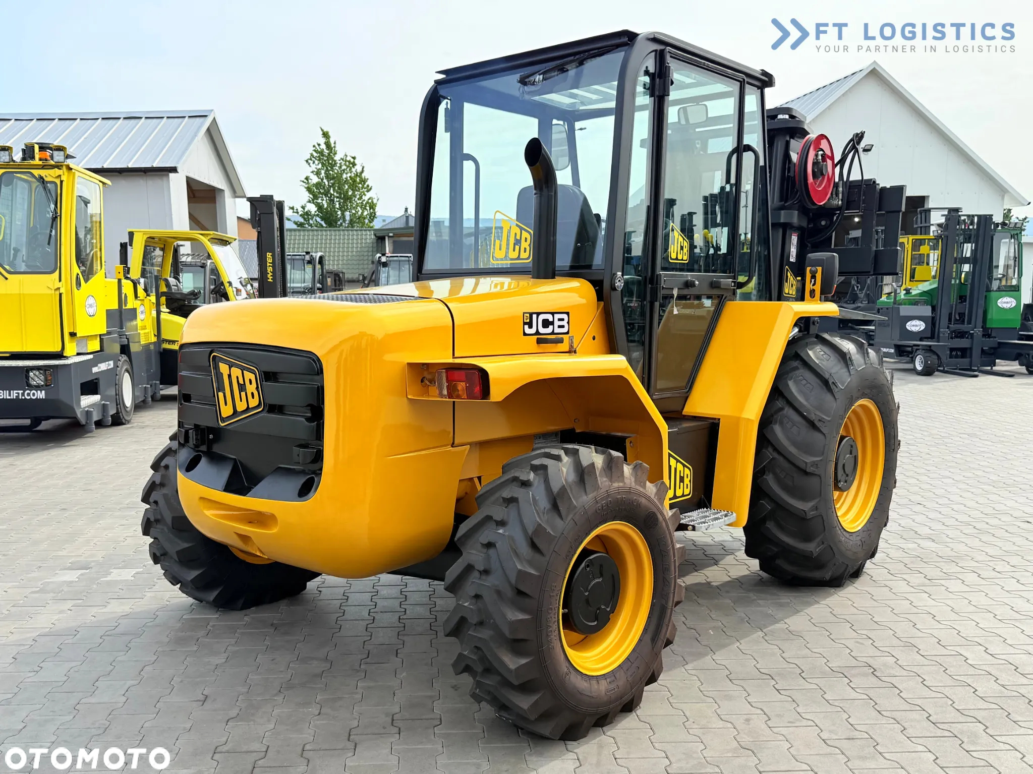 JCB 940 / DIESEL / TRIPLEX 4500MM / POZYCJONER / PRZESÓW WIDEŁ / 4T / NOWE OPONY / JAK NOWY - 21