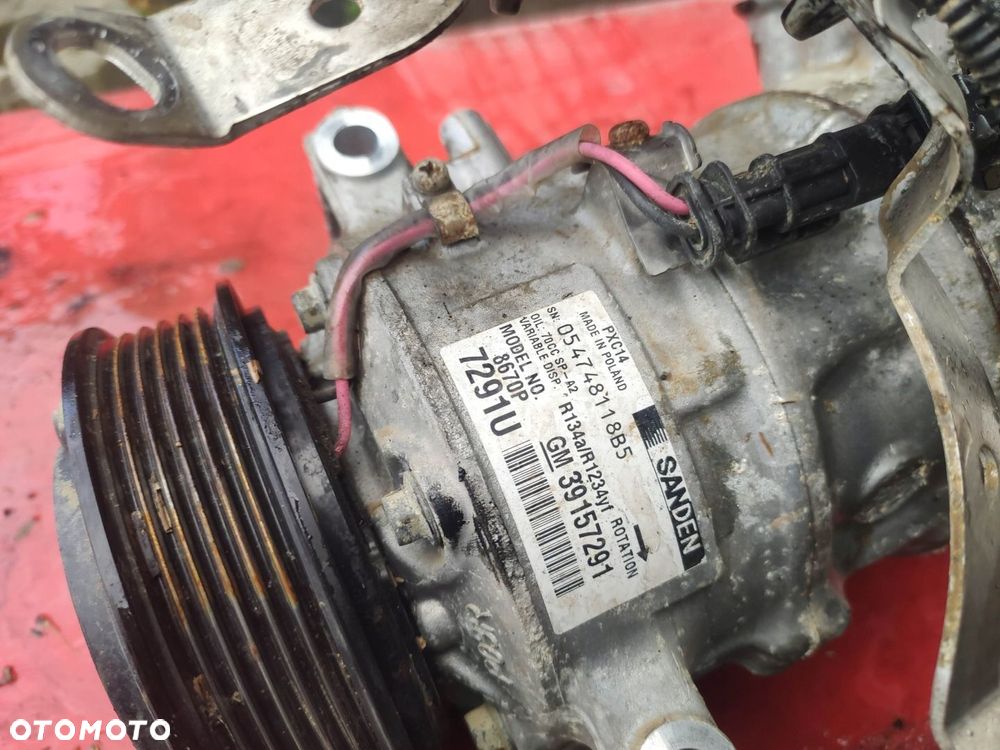 FF KOMPRESOR KLIMATYZACJI OPEL ASTRA K V ZAFIRA MOKKA 15- 1.6 CDTI 39157291 - 5