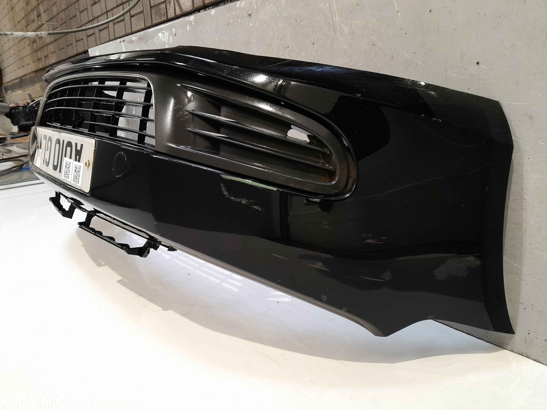 } ZDERZAK PRZÓD PRZEDNI VW VOLKSWAGEN GOLF 6 VI LC9X CZARNY - 3