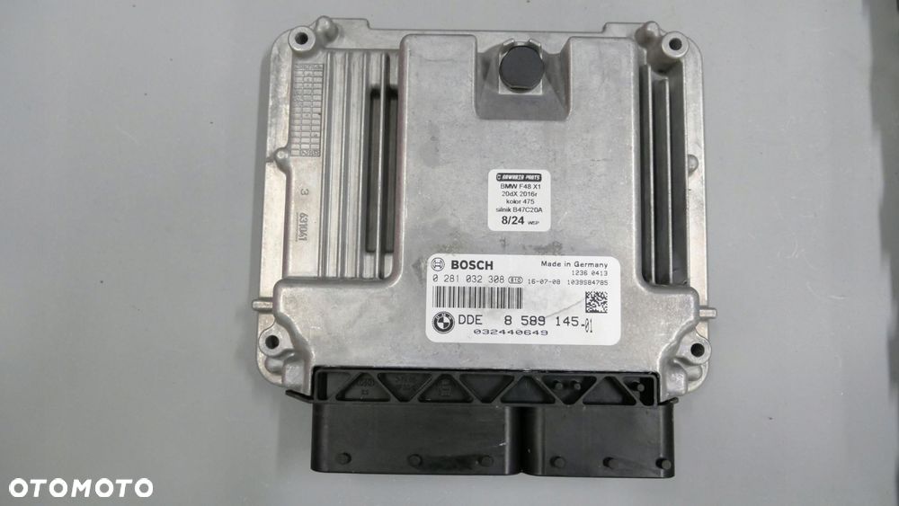 bmw x1 f48 komputer zestawy startowy silnika kluczyk bdc b47c20a - 2