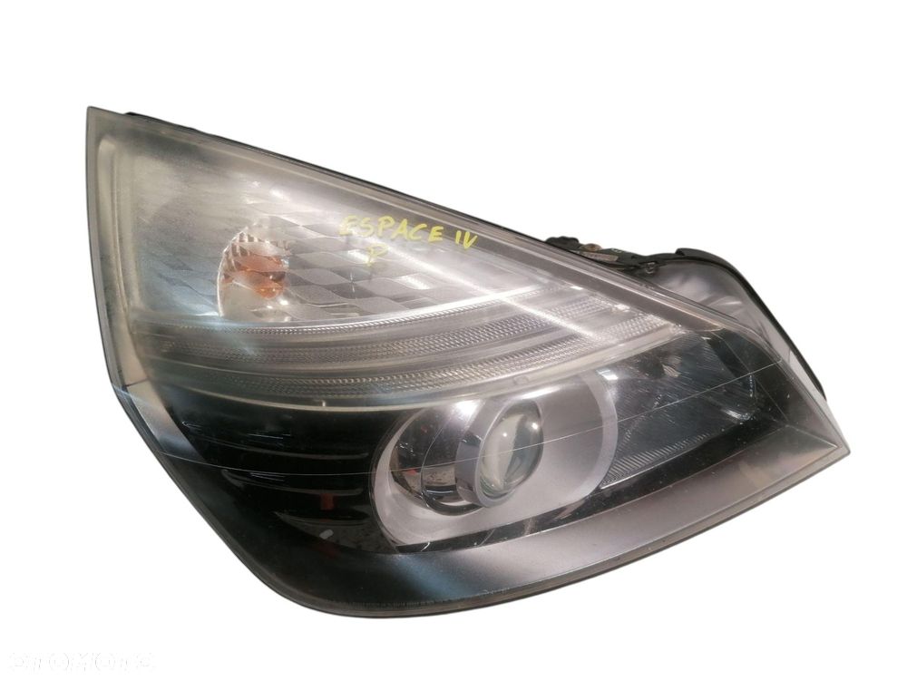 LAMPA PRAWA PRZEDNIA PRZÓD XENON RENAULT ESPACE IV 8200394710 89900862 - 1