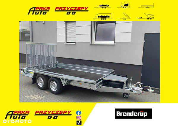 Brenderup Przyczepa podkoparkowa MT3651STB3500, DMC 3500KG KG