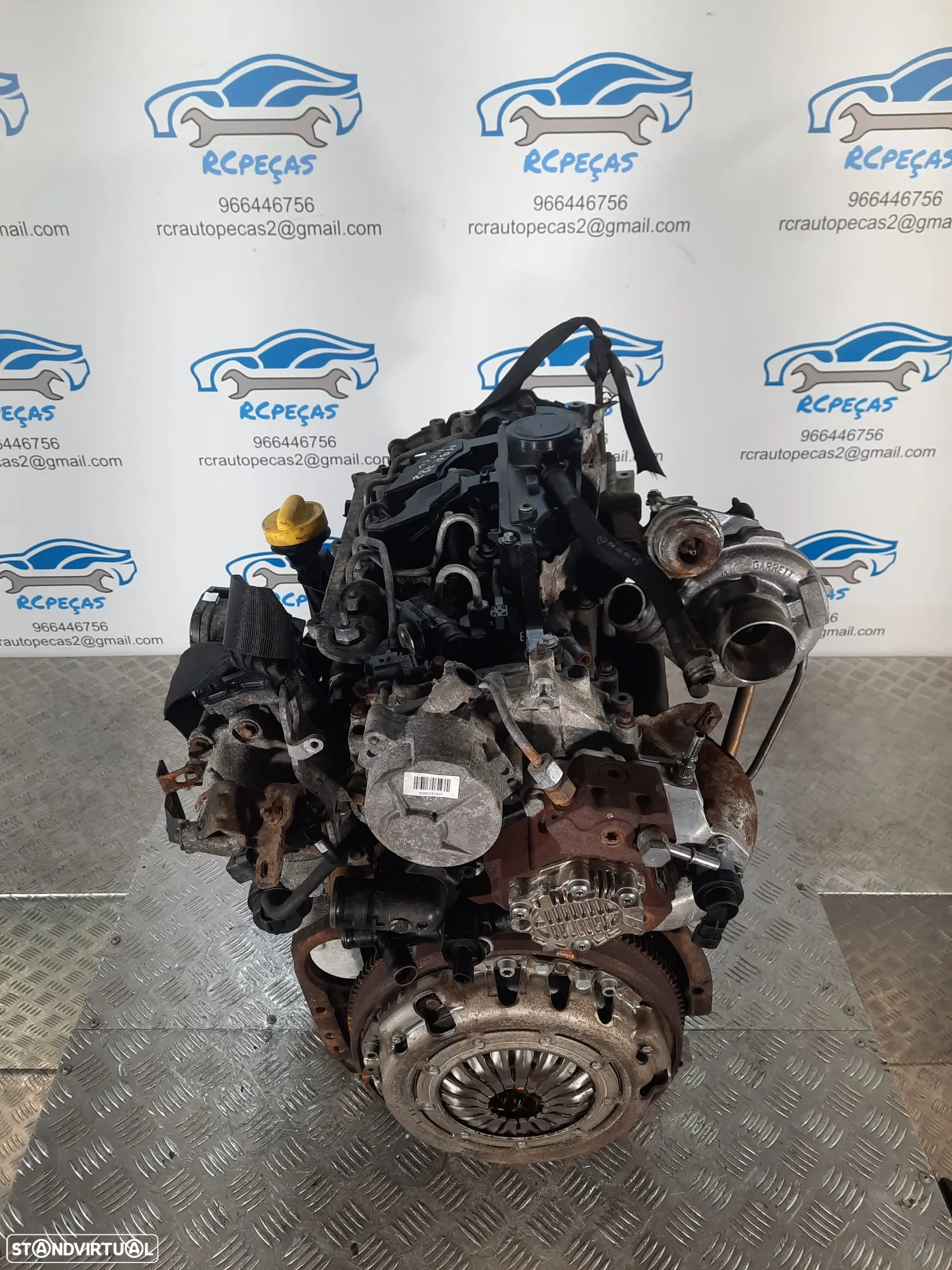 .Motor Completo Renault Opel Nissan 2.0 dCi 16V 115cv M9R 782 M9R782 - 8