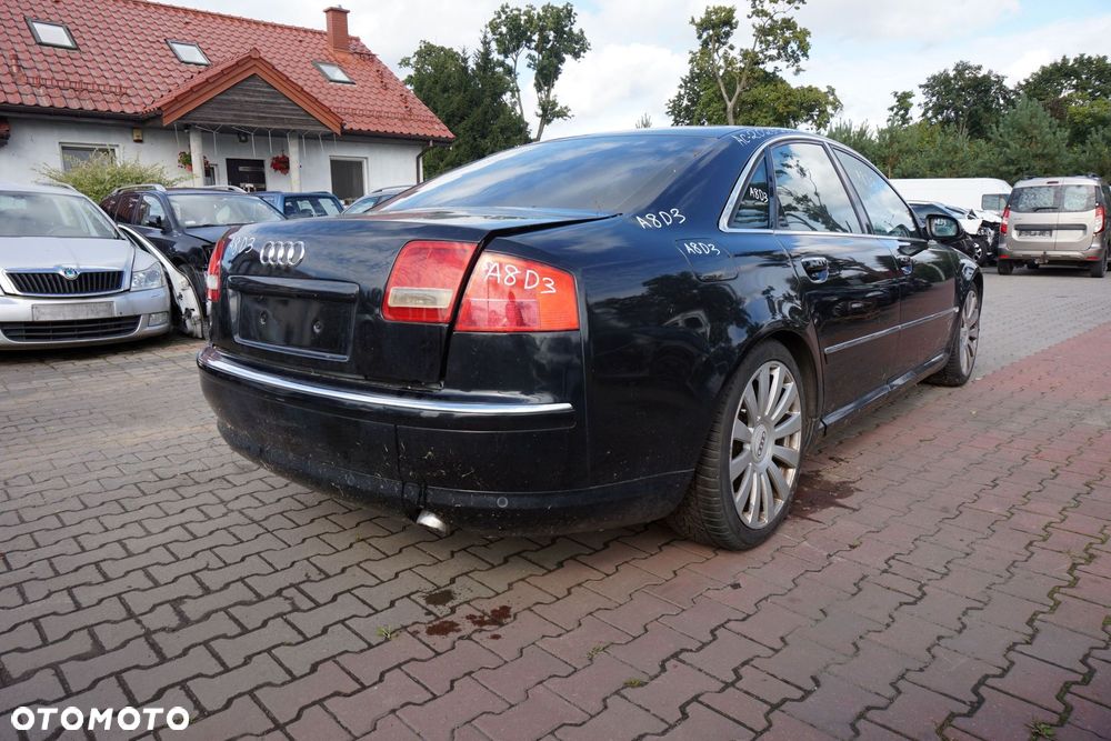 AUDI A8 II D3 4E2 LIFT 2005 3.0 TDI V6 BNG 210KM GZV CZARNY na części - 5