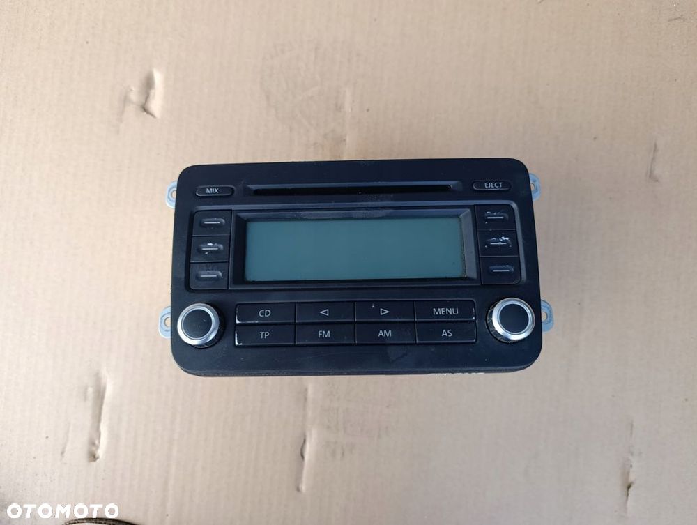 VW TOURAN I RADIO EKRAN WYŚWIETLACZ 1K0035186P - 1