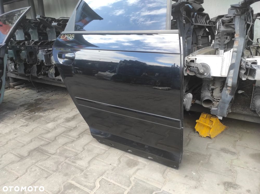 AUDI A3 8P SPOTRBACK LY9B CZARNE DRZWI PRAWE TYLNE PRAWY TYŁ WYSYŁKA !!! - 3