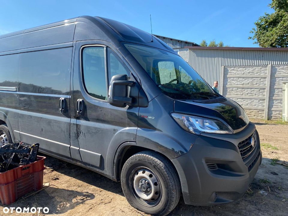 Drzwi przednie kompletne Fiat Ducato III Lift bez tapicerki i lusterka - 1