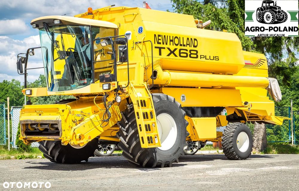 New Holland TX 68 PLUS - 2002 ROK - 6.1 M + STÓŁ BISO SOJA FLEX - 1